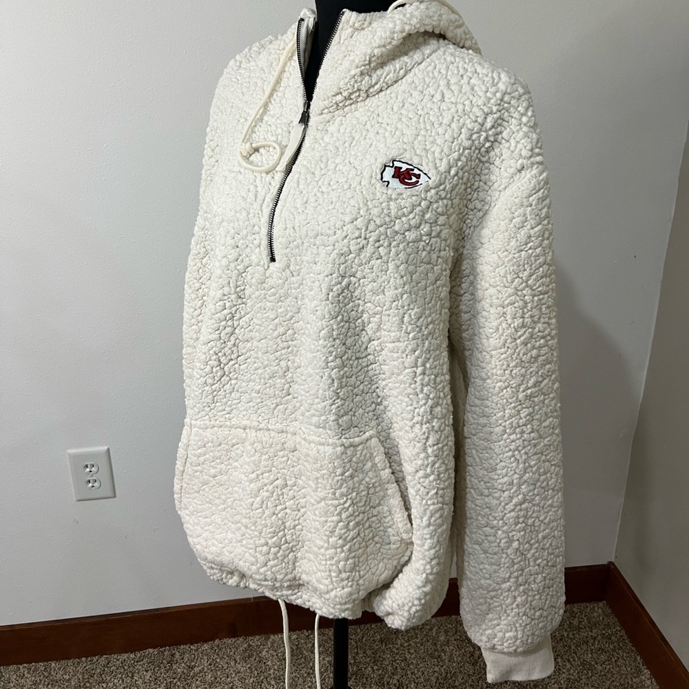 Kansas City Chiefs half-zip pullover